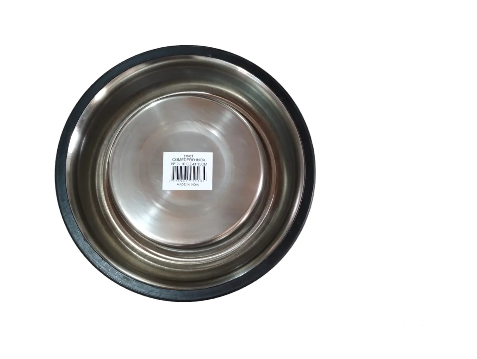 Comedero para perros Antideslizante Acero Inoxidable 22cm - Imagen 3