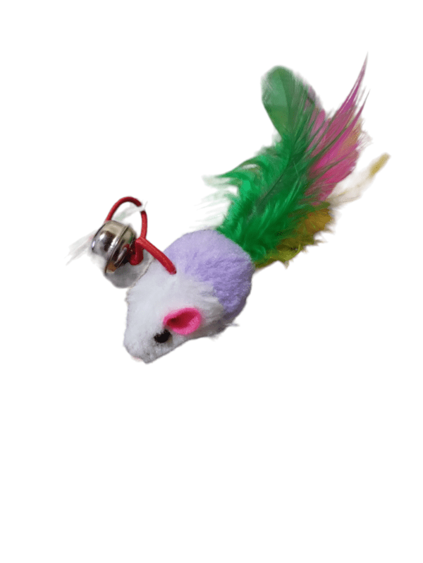 juguete para gatos cañita raton - Imagen 3