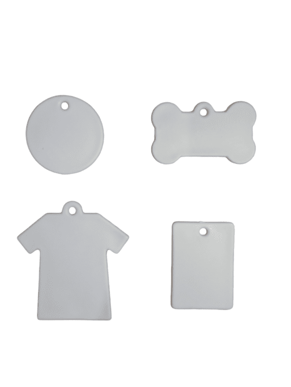 Llavero polimero plastico sublimable x4 modelos - Imagen 2