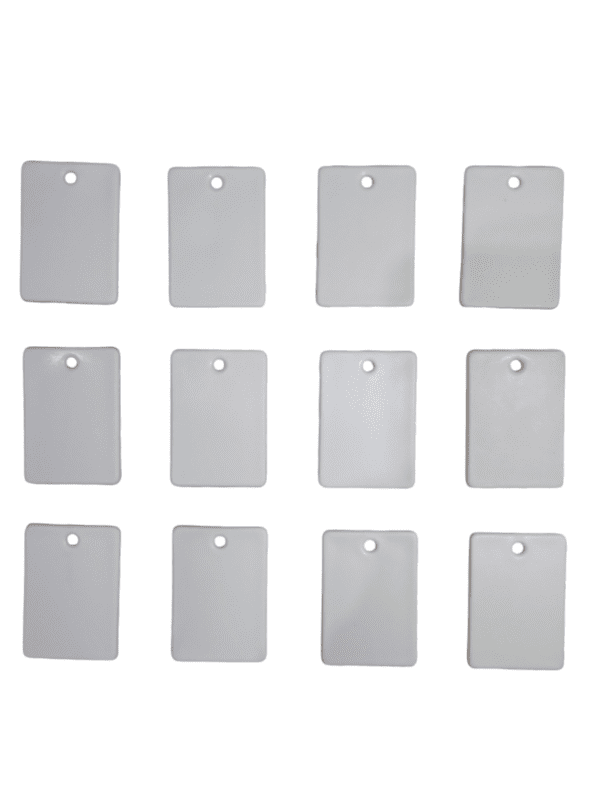 Llavero polimero plastico sublimable rectangular - Imagen 3