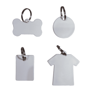 Llaveros plásticos sublimables