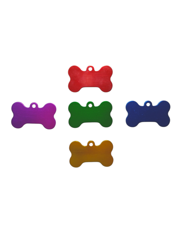 Chapitas para perros anodizadas x5 - Imagen 9