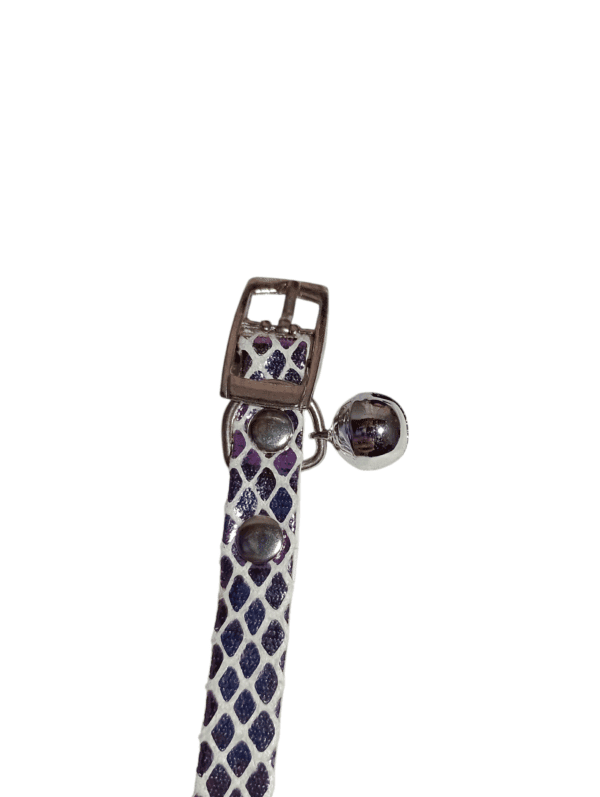 Collares para gato de cuerina con cascabel - Imagen 5