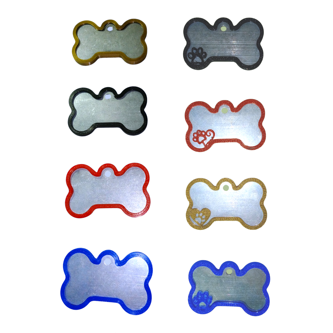 Marcos embellecedores chapitas para mascotas - Imagen 3