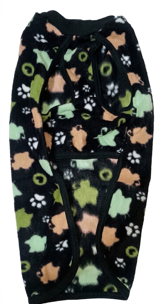 Abrigo Polar Poncho Fantasía Para Perros por mayor - Imagen 5