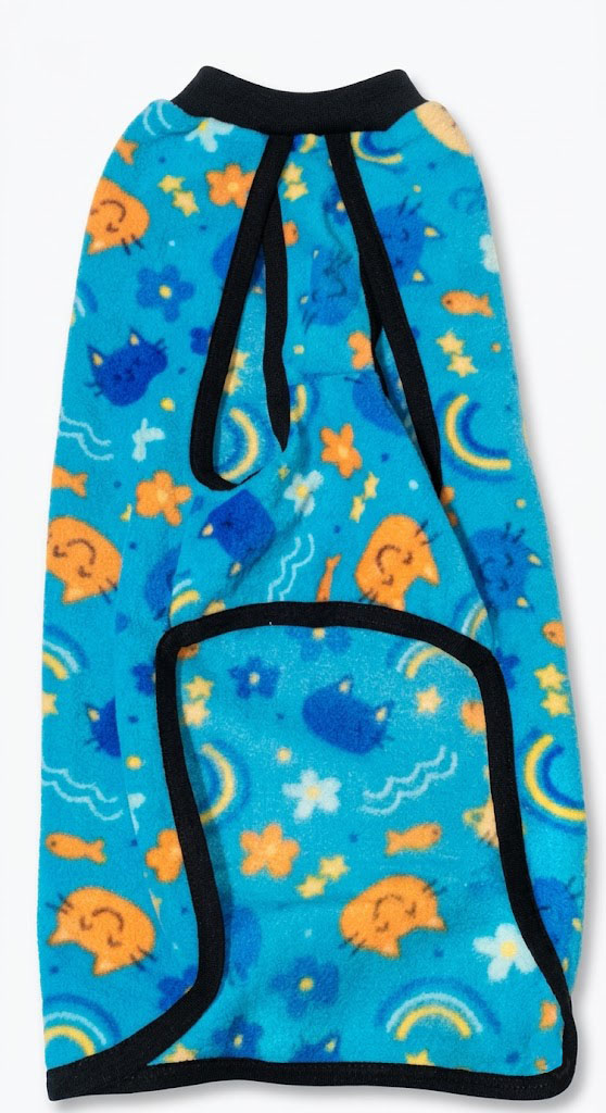 Abrigo Polar Poncho Fantasía Para Perros por mayor - Imagen 6