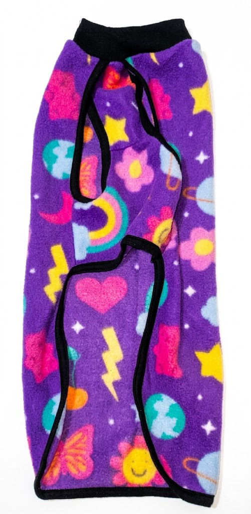 Abrigo Polar Poncho Fantasía Para Perros por mayor - Imagen 4